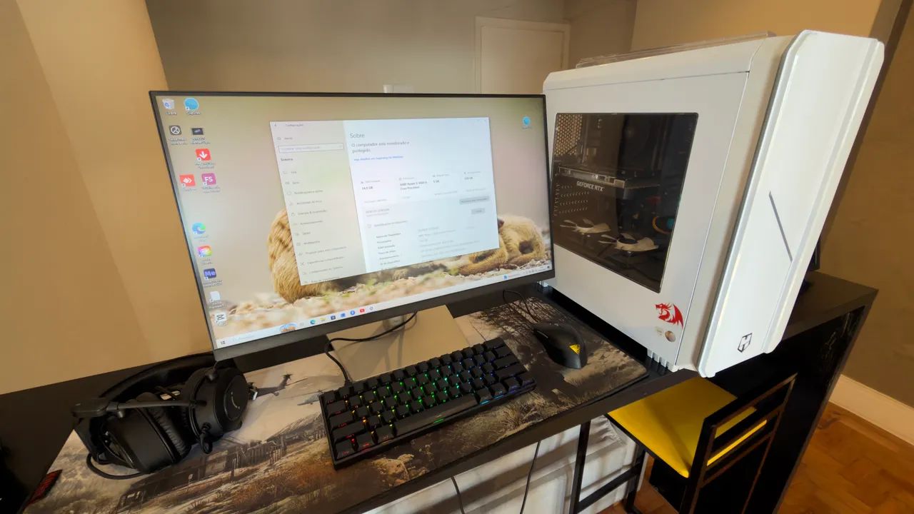 PC GAMER COMPLETO - PRONTO PRA USO  - Foto 2
