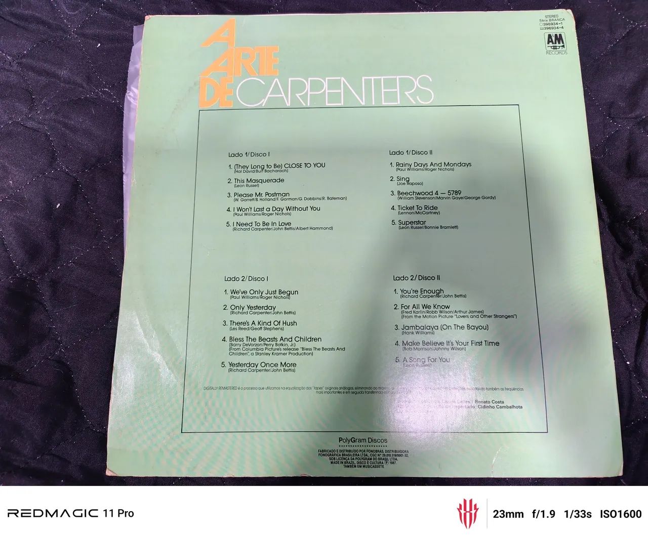 LP Vinil Duplo A Arte de Carpenters  - Foto 2