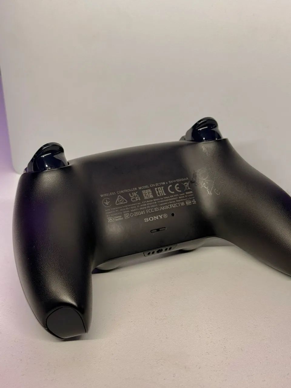 Controle PS5 Dualsense Preto - Foto 5