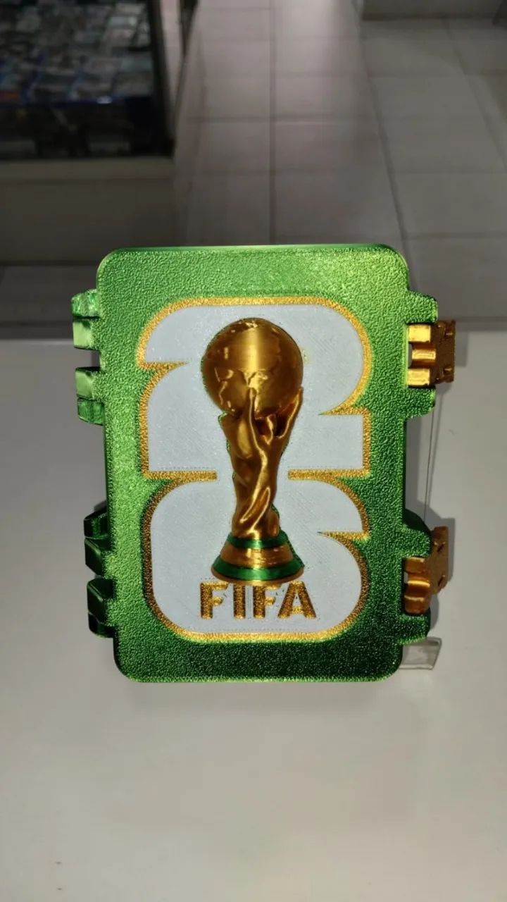 Caixa Porta Figurinhas COPA 2026 Grande 350