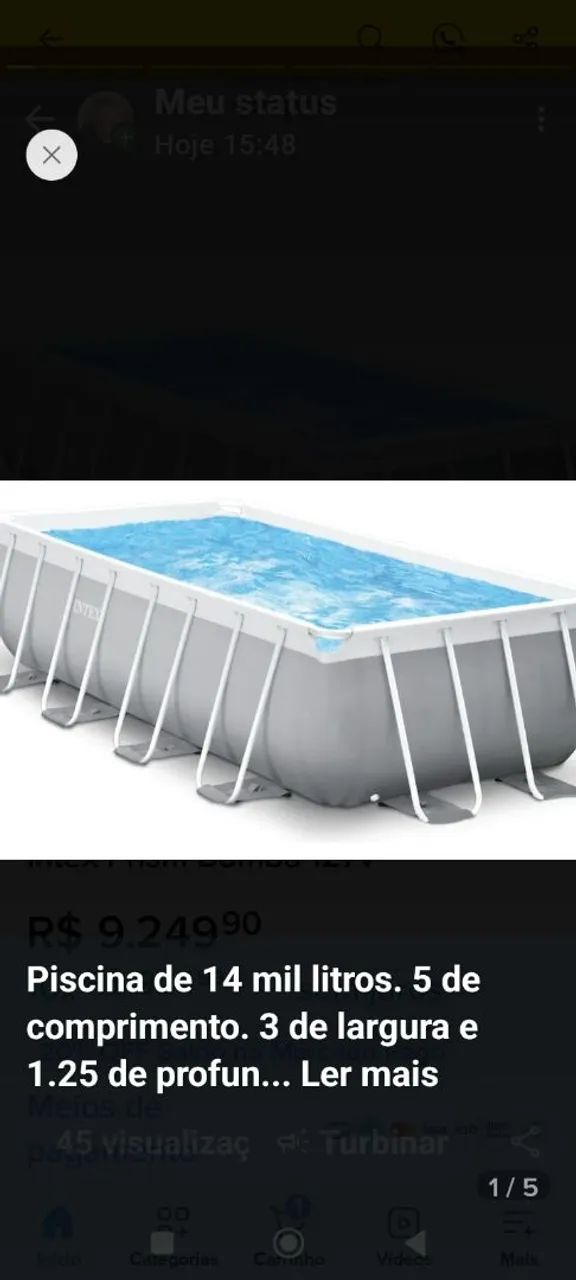Piscina 14 mil litros  - Foto 4