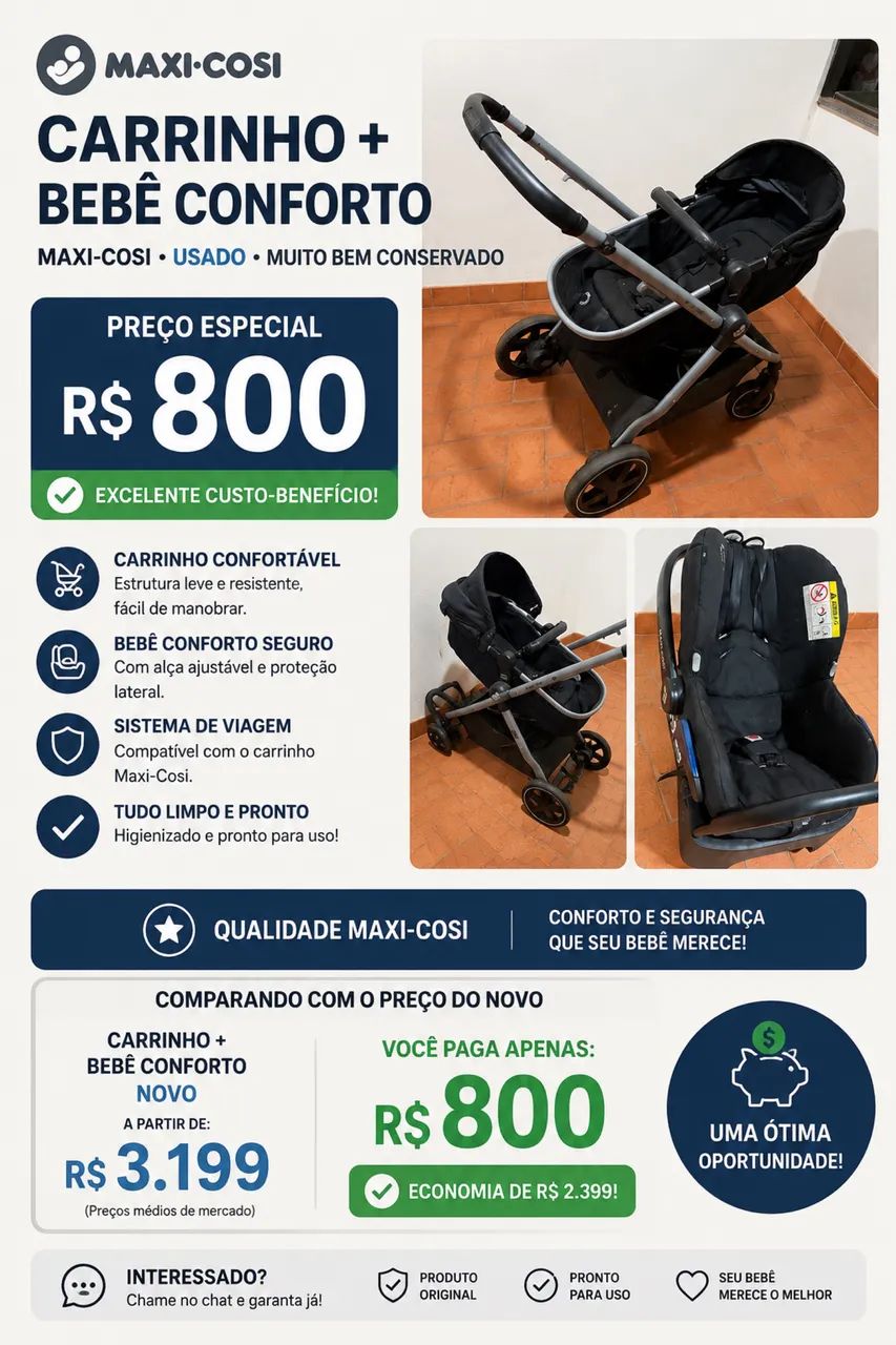 Carrinho de bebê 