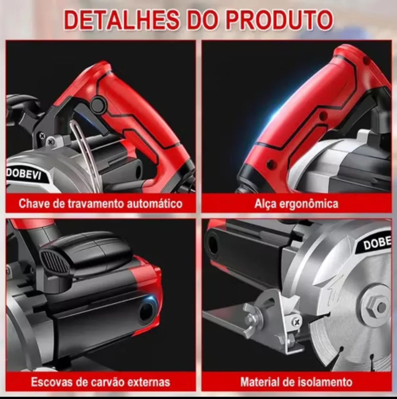 Serra mármore DOBEVI 1800W. - Foto 3