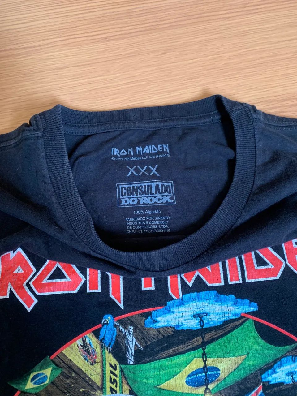 Camiseta Iron Maiden Consulado do Rock - Foto 3