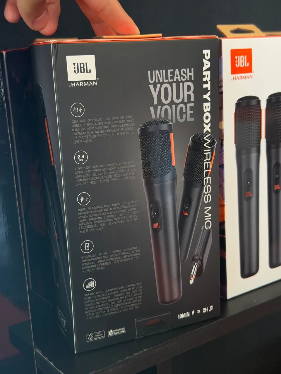 JBL PartyBox Wireless Mic - Microfones Sem Fio - Foto 3