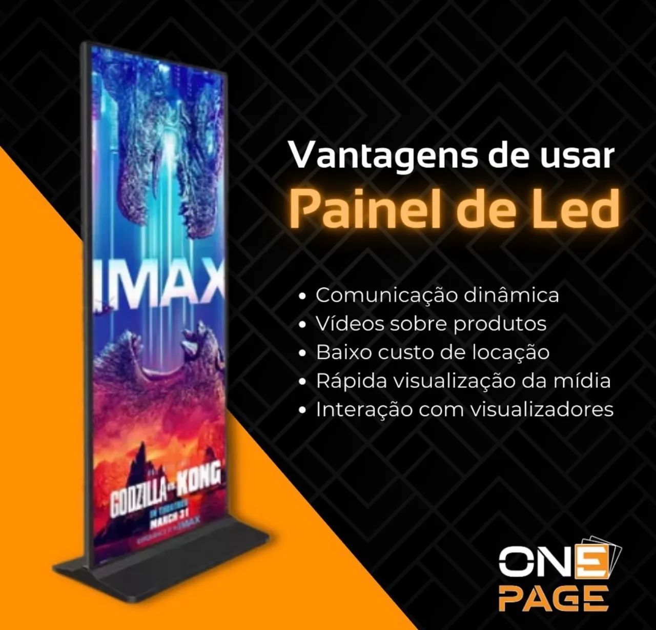 Painel de led P2.5 0,80x2m - Foto 5