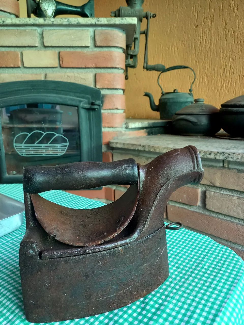 Ferro de passar antigo - Foto 3