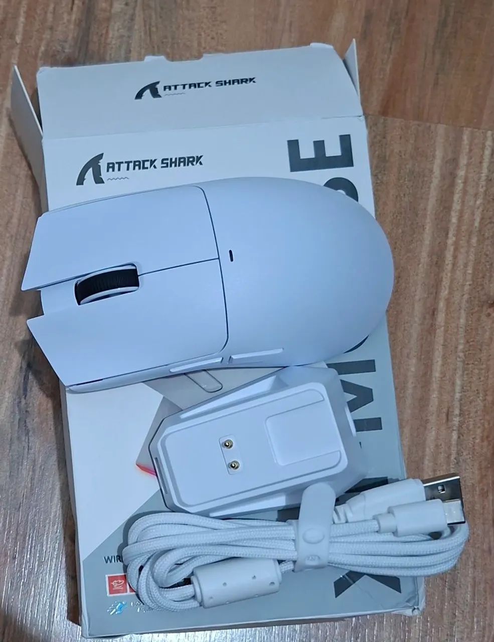 Mouse Gamer Sem Fio Attack Shark X11 - Foto 3