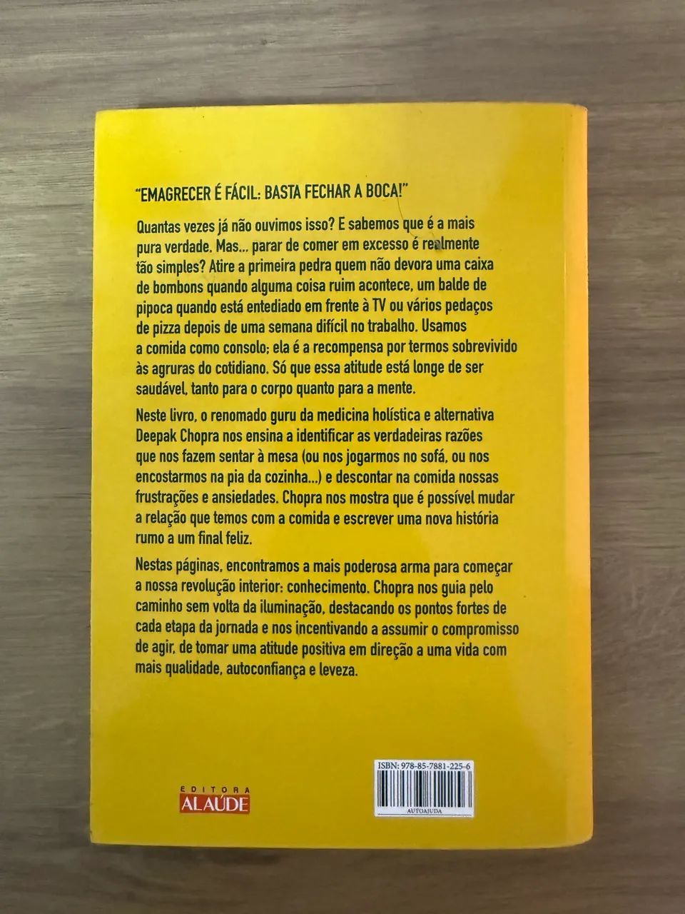 Livro ?VOCÊ TEM FOME DE QUE?deepak chopes - Foto 2