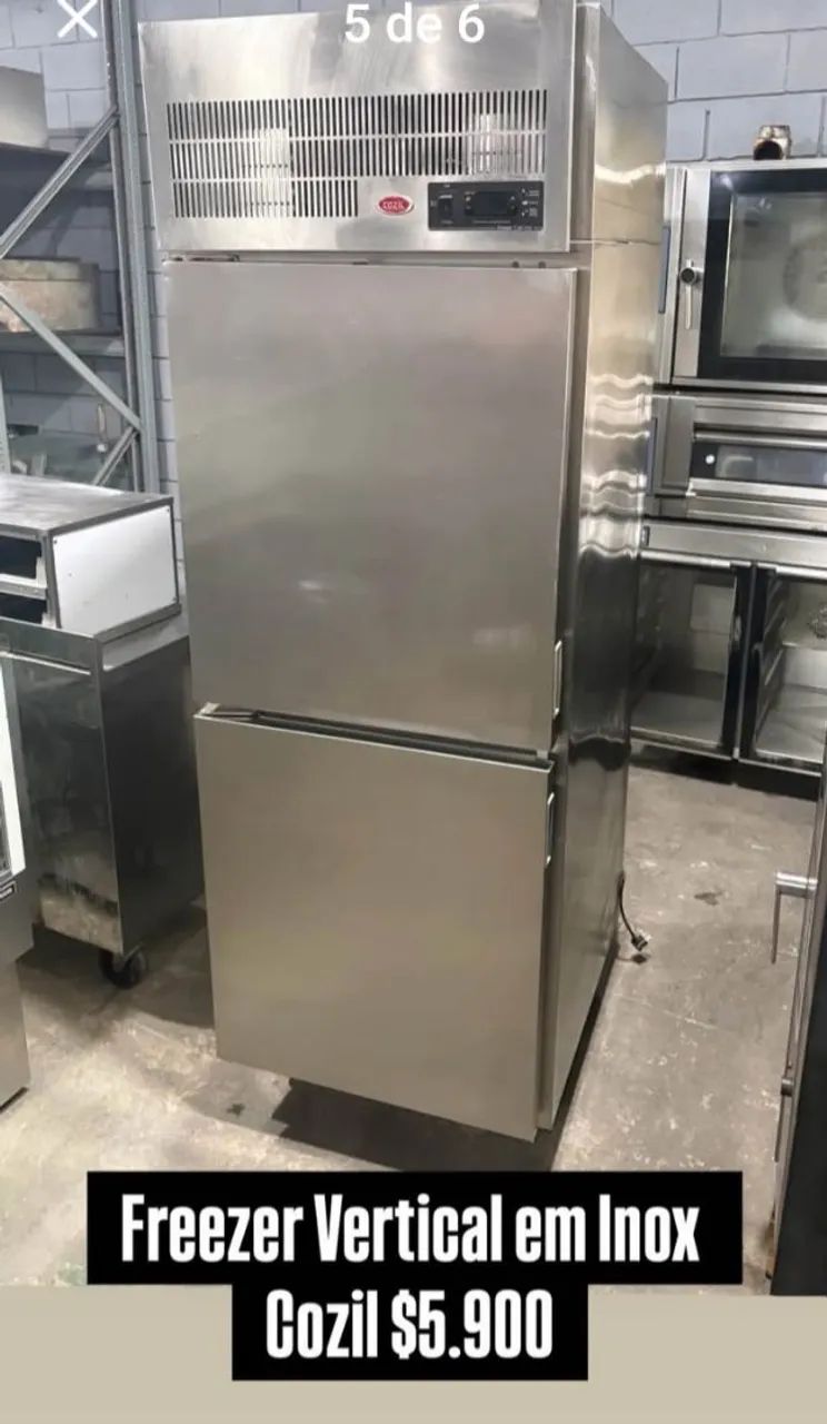 Freezer vertical Cozil inox  - Foto 2