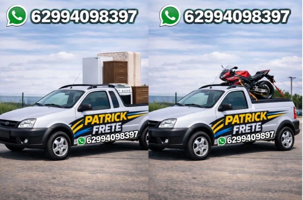 Frete mudança carretos resgate de motos