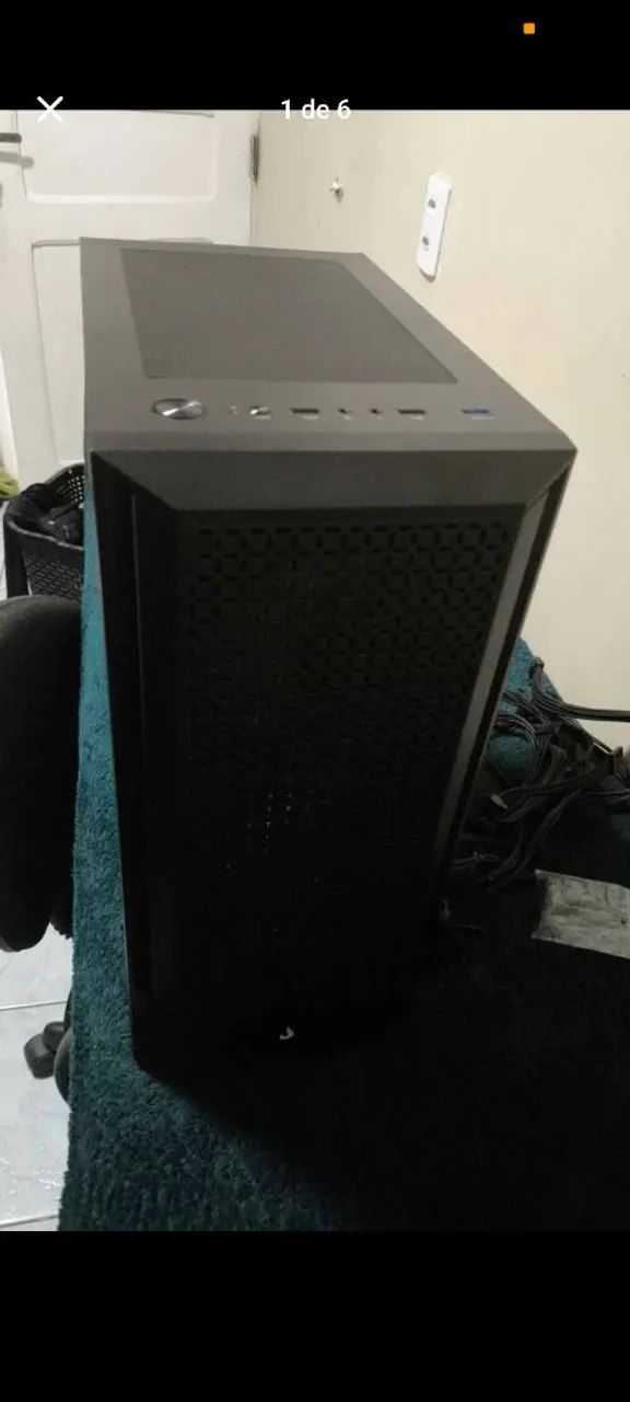 Gabinete Rise Mode Black Wave ARG  - Foto 2