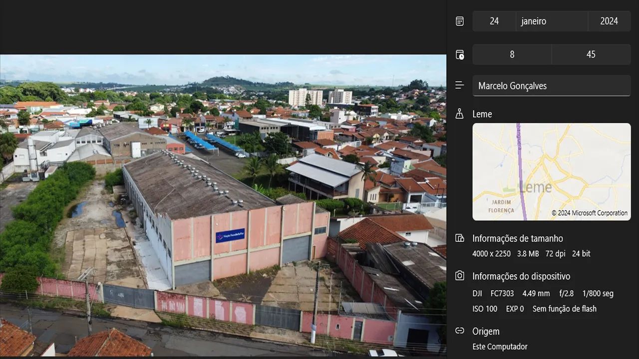 Barracao Comercial área construída 2.000m2 próximo ao centro de Leme/SP