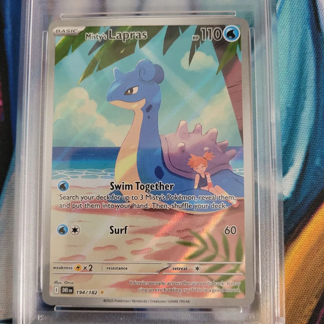 Lapras da misty (194) - PSA 9 (Mint) - Foto 2