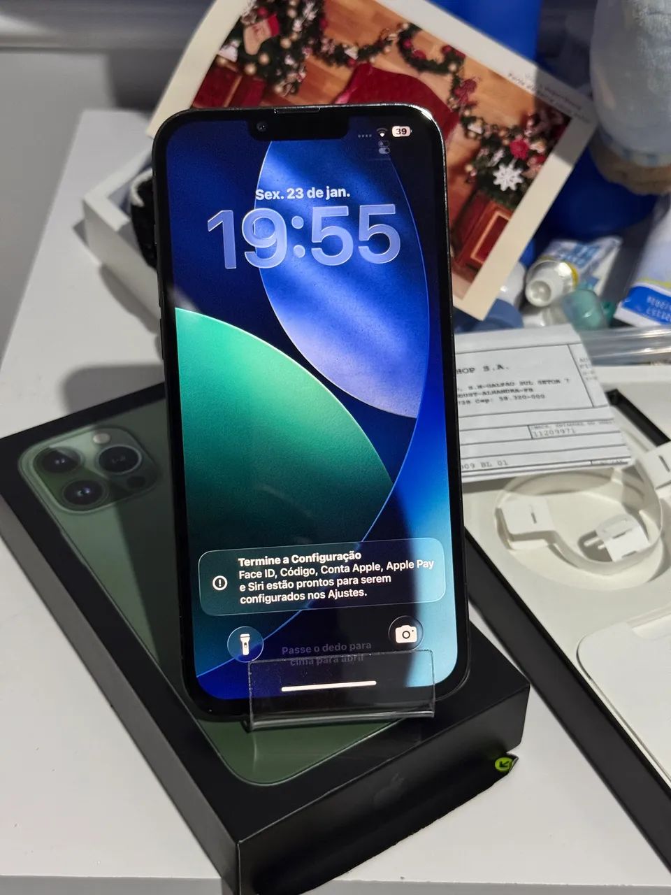 iPhone 13 Pro Max 256gb na caixa com nota - Celulares e