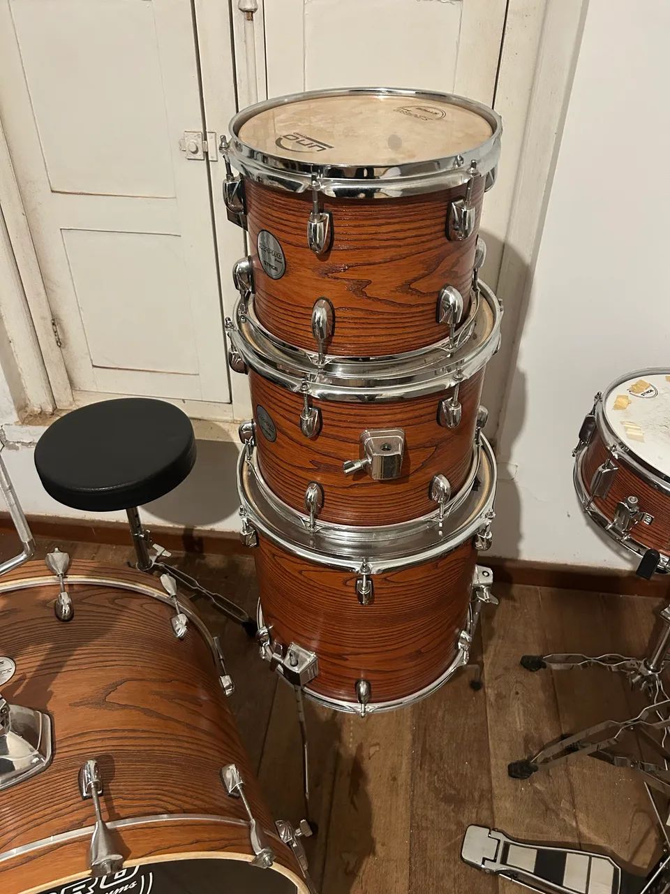 Bateria Stage XPro by Ibanez seminova - Instrumentos musicais