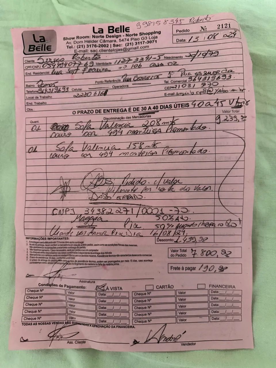 Vendo sofá MUITO NOVO COURO LEGÍTIMO  - Foto 3