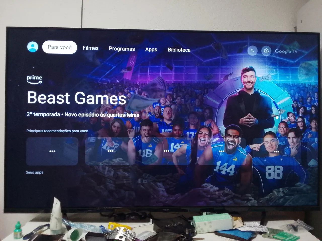 TV 55 polegadas 4k Philips  - Foto 3