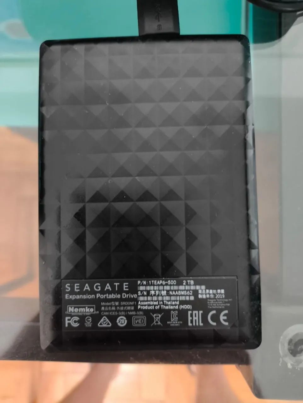 HD Externo Seagate 2 TB com Case  - Foto 2