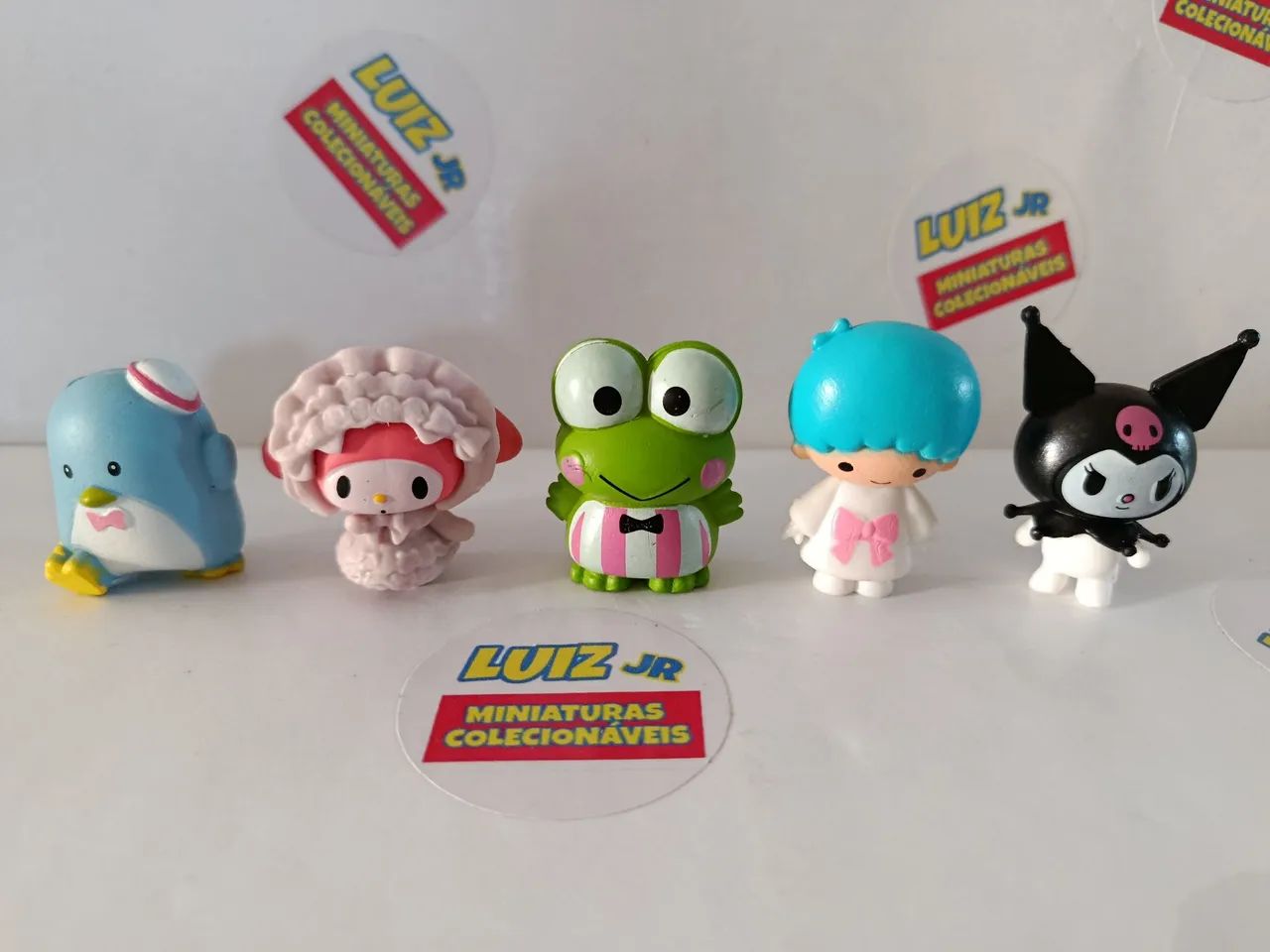 Colecionáveis hello Kitty - 5 unidades