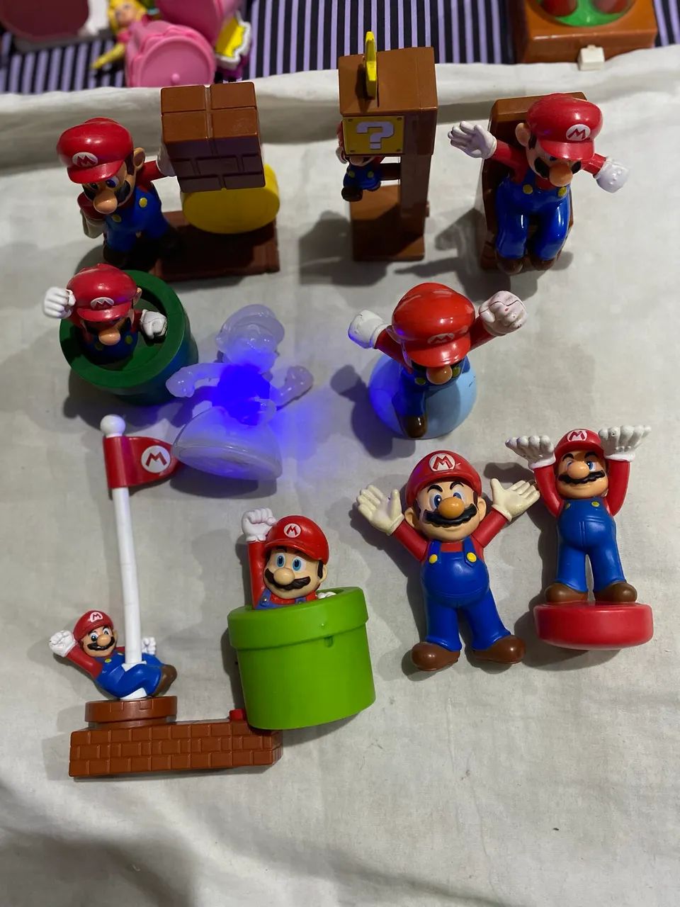 Super mario miniaturas Mc Donalds kit - Foto 5