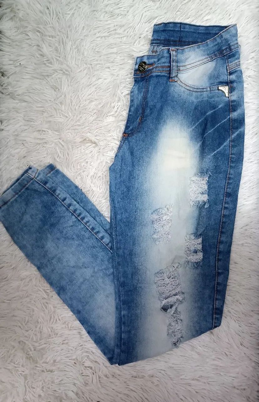 Calça jeans feminina  - Foto 3