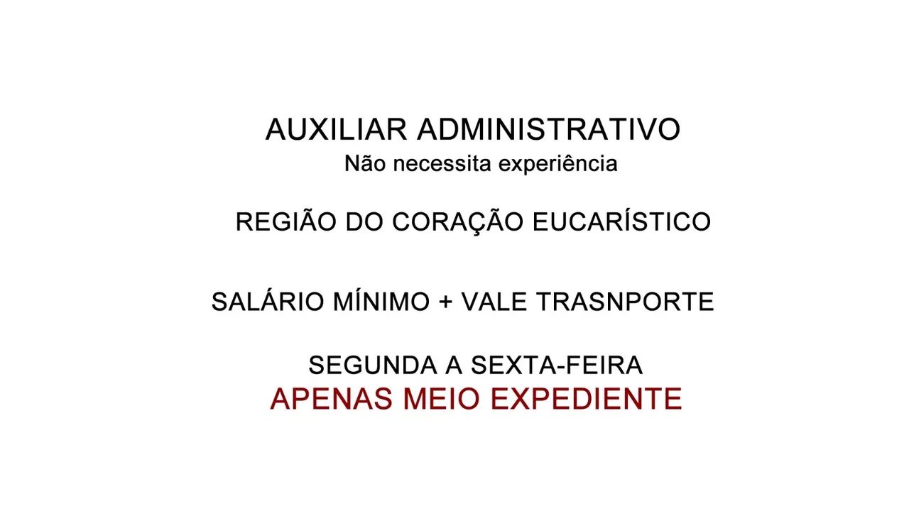 Auxiliar de administrativo