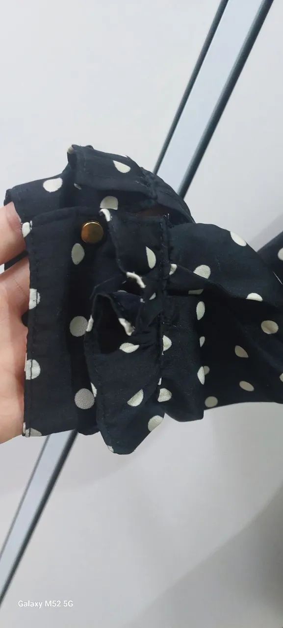 Camisa linda em poá - Foto 5