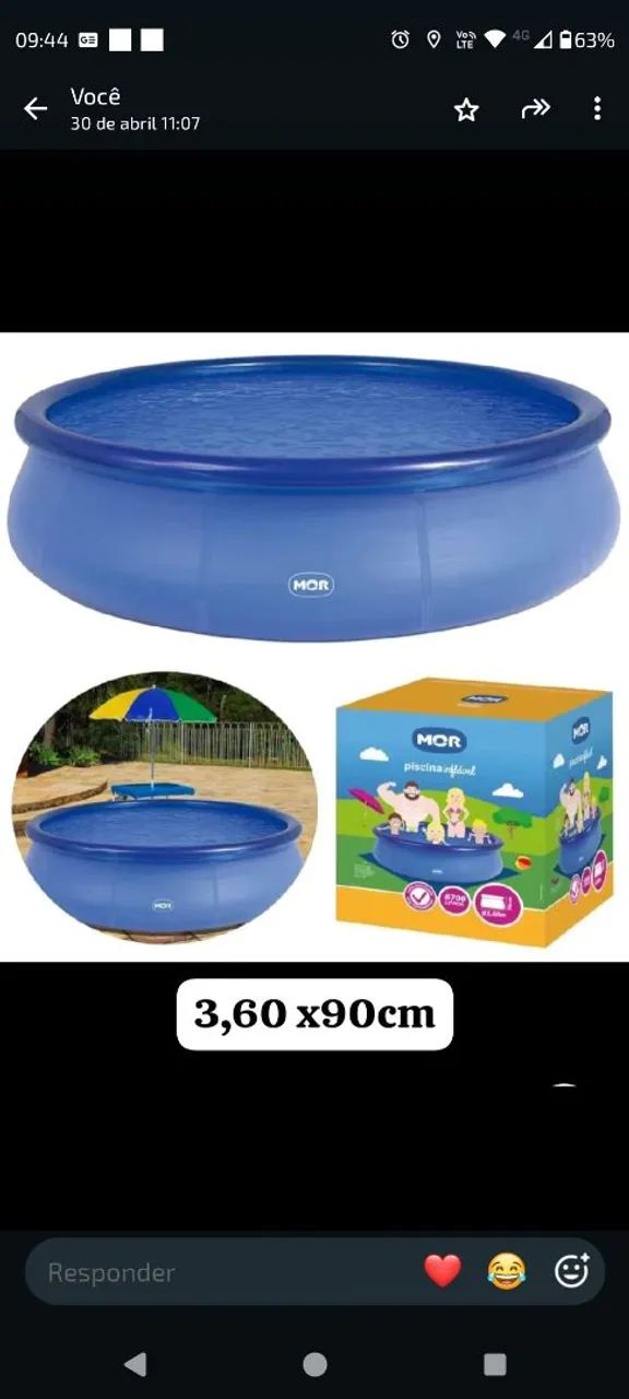 Piscina 7800 litros