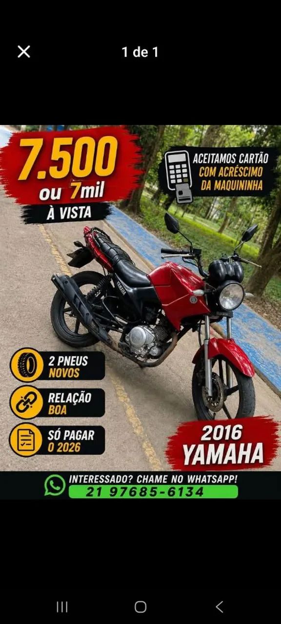 Troco ou vendo factor 125