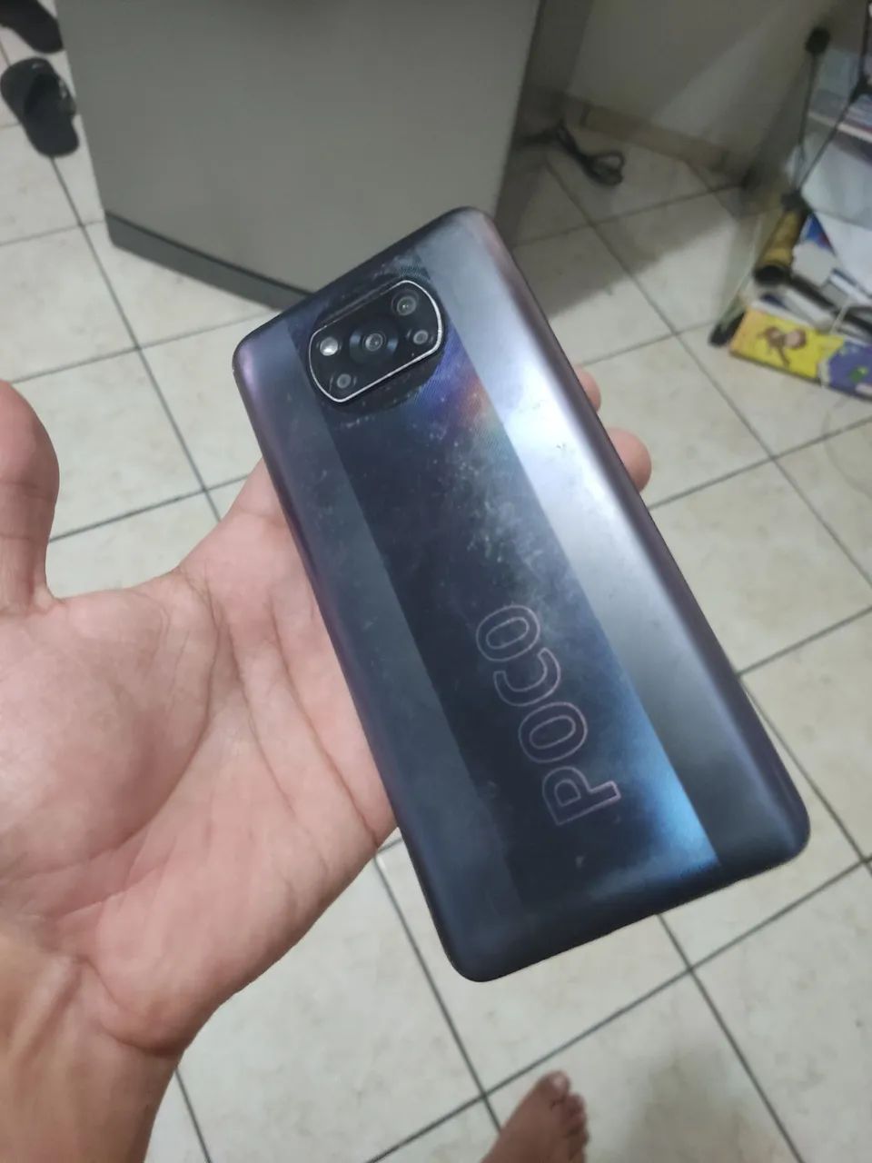 Poco x3 pro quebrado