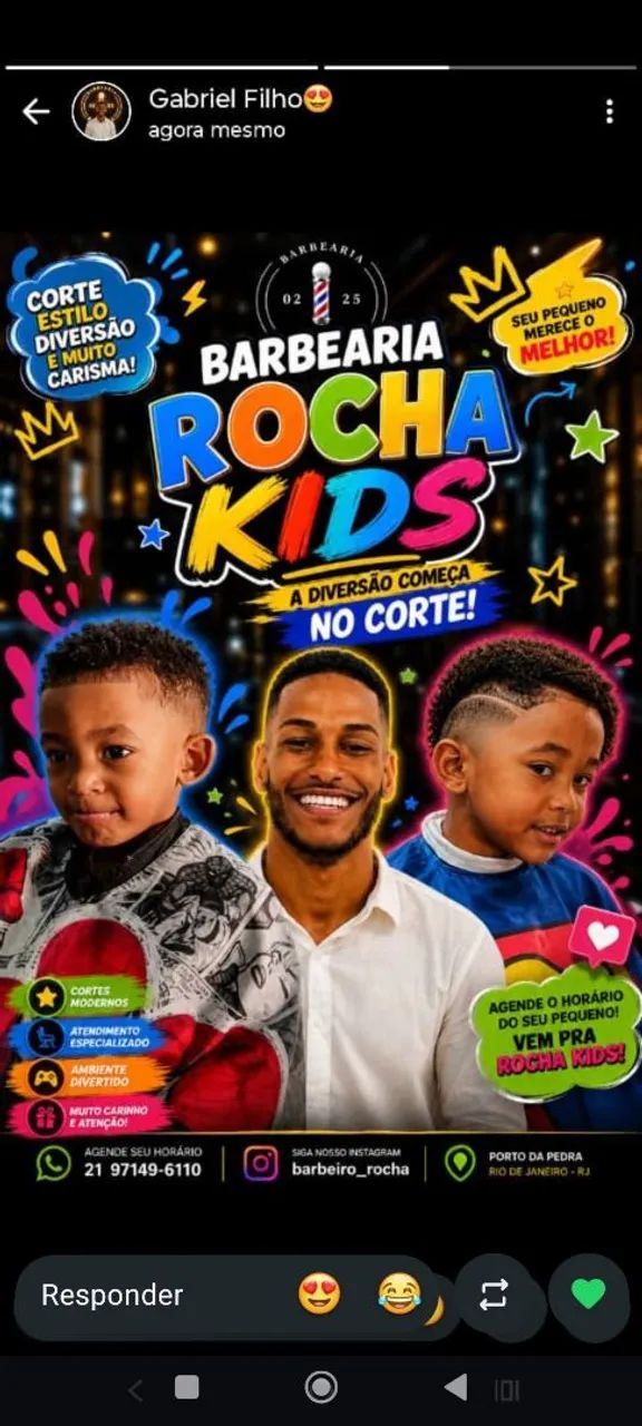 Barbearia Rocha?