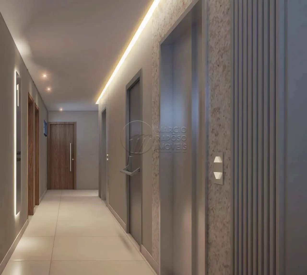Apartamento Quarto e Sala com 45m² e Varanda à venda no Edf. Lucarini - Foto 5