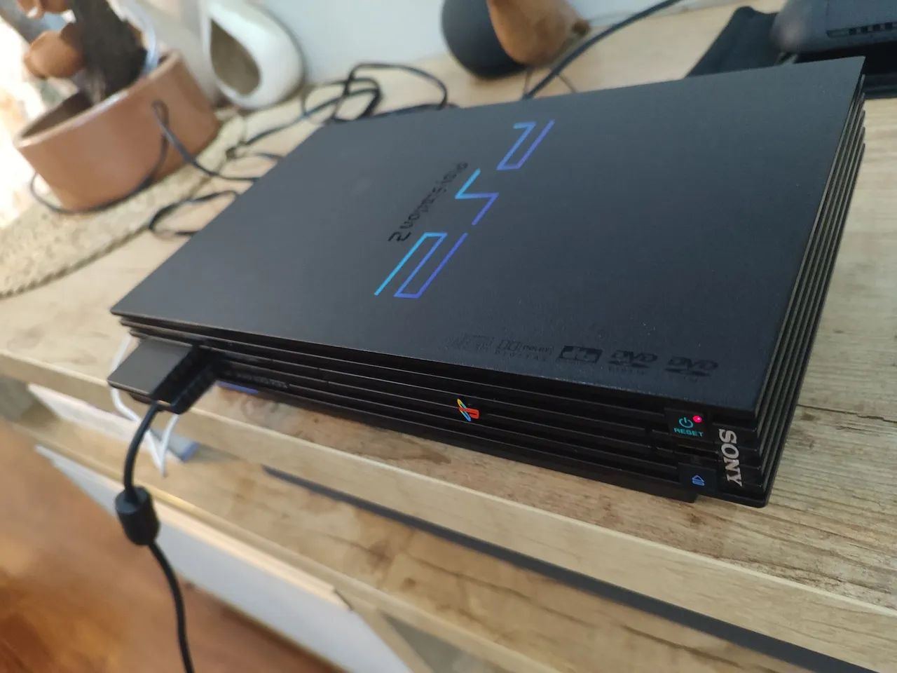 Playstation 2 Fat com leitor Ok - Foto 2