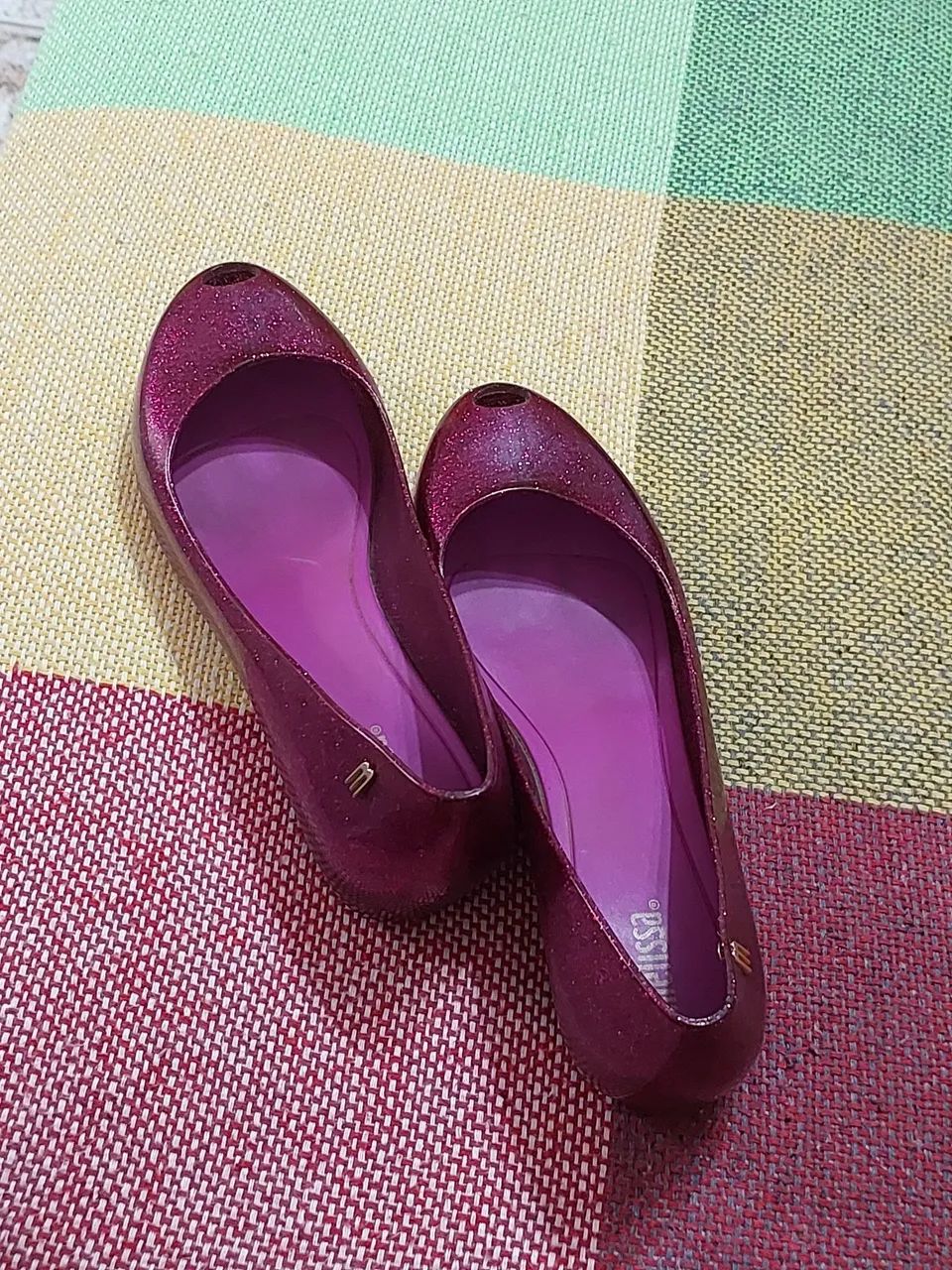 Melissa com gliter rosa, número 36 - Foto 2