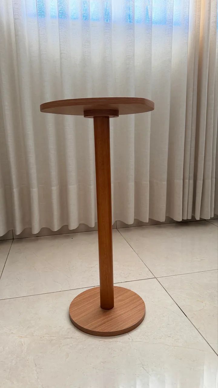 Mesa orgânica de madeira canto - Foto 3