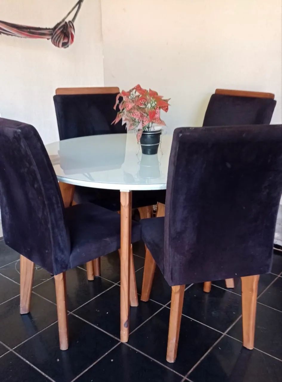 Mesa de jantar com 4 cadeiras  - Foto 3