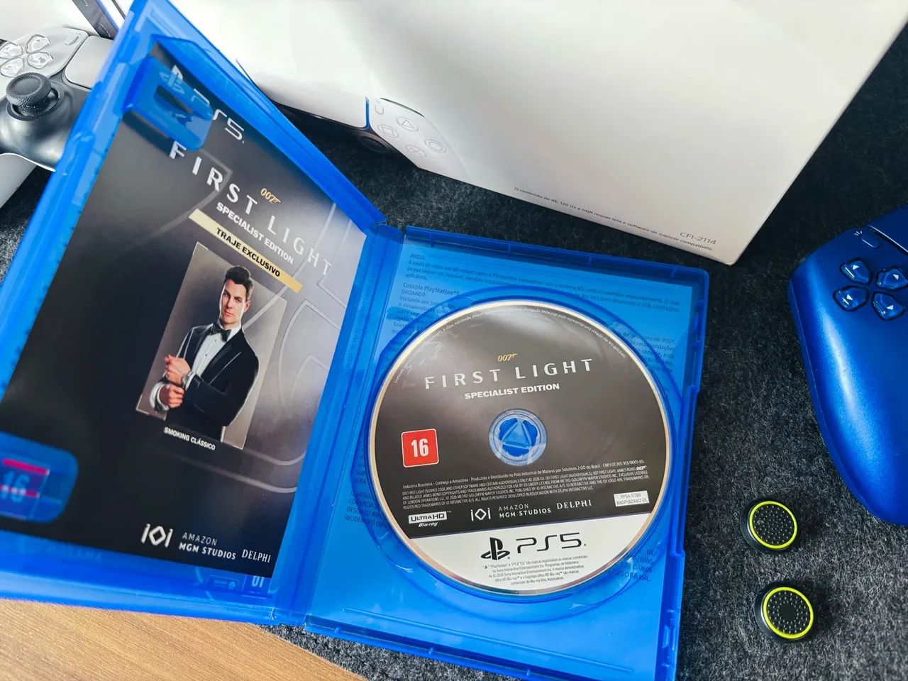 PS5 Slim 1TB COM LEITOR - Foto 3