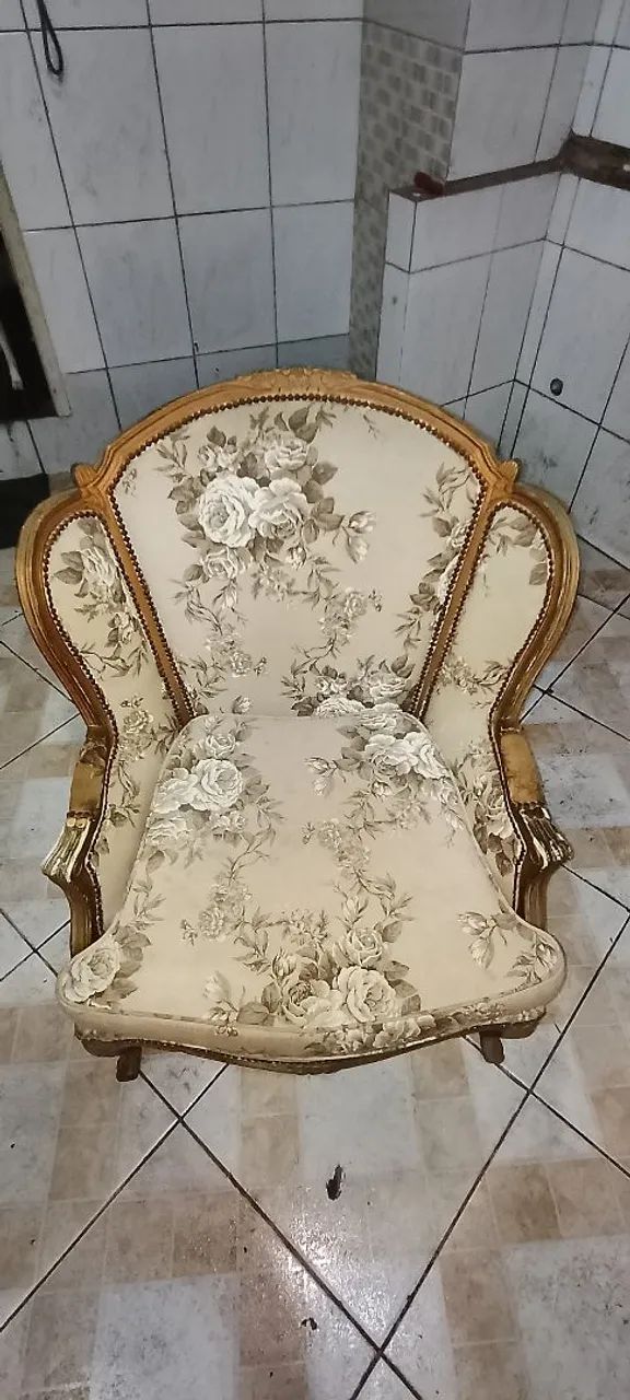 Poltrona clássica Luiz 15  - Foto 2