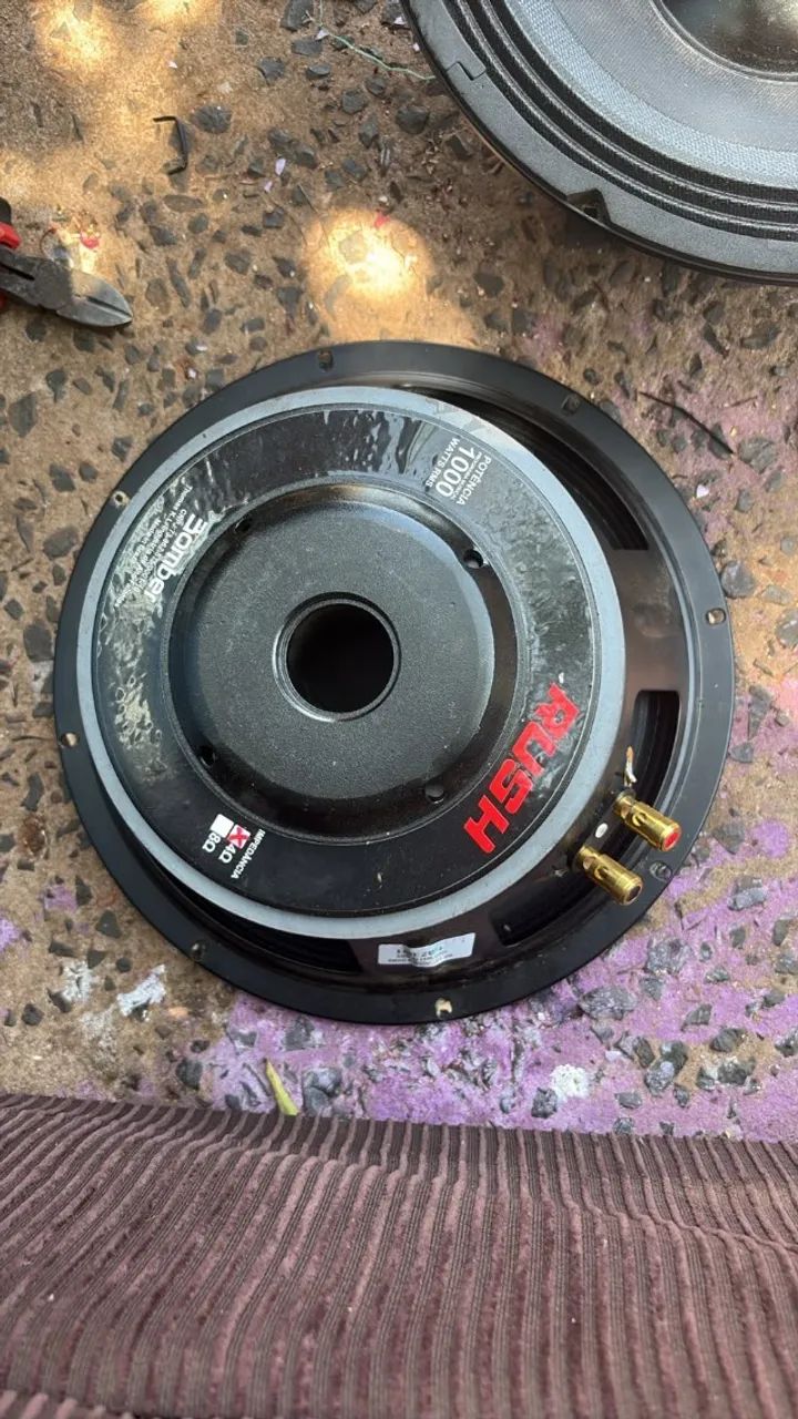 Auto Falante 12" Bomber Rush 