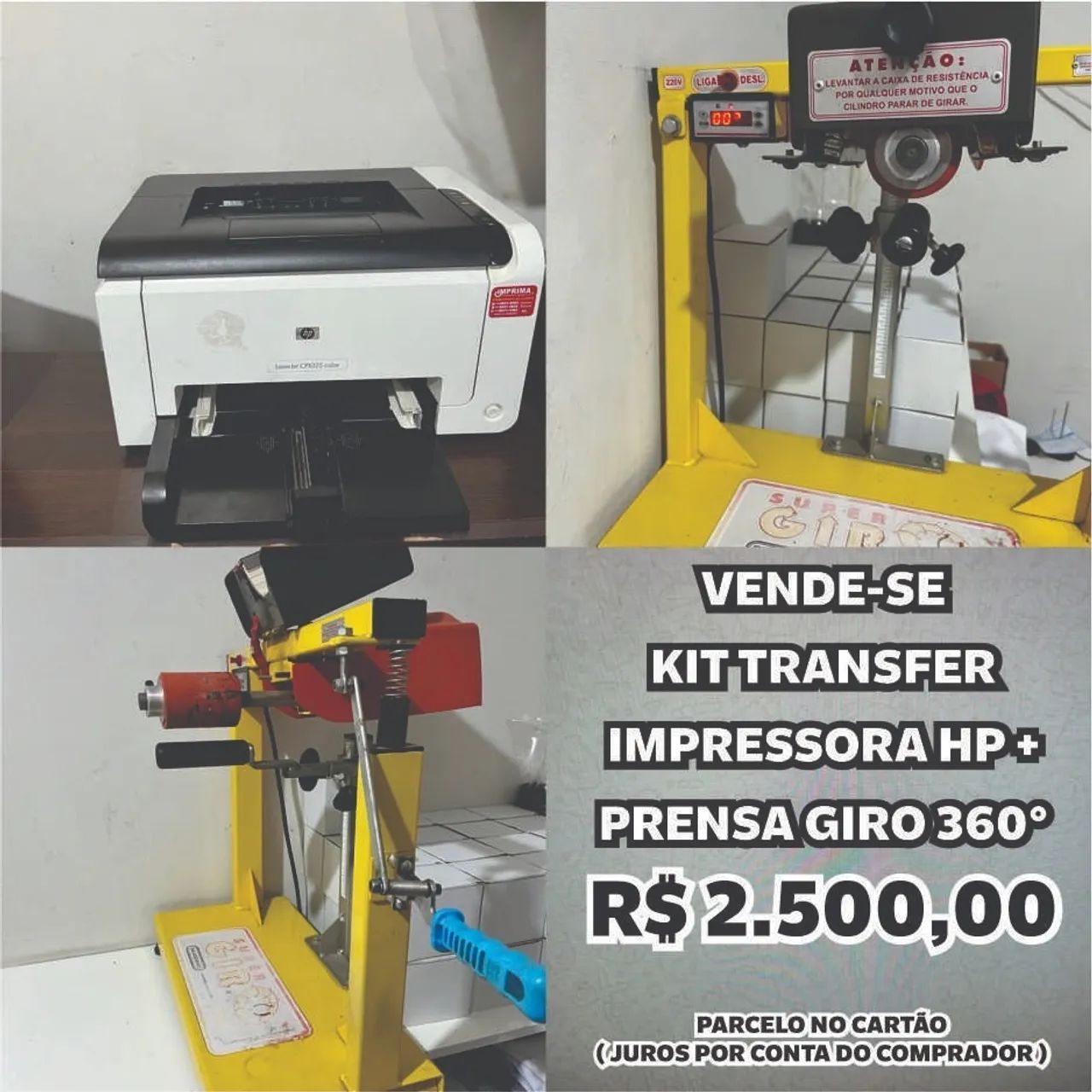 Transfer Giro / Impressora laser