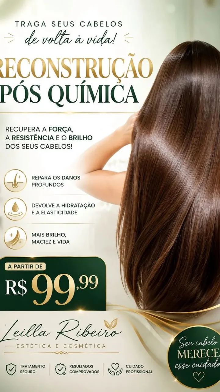 Tratamento profundo para todos os tipos de cabelos - Foto 3