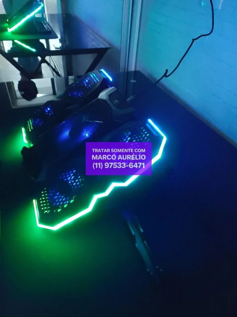 Mesa de Notebook RGB Husky - R$ 100 - Foto 3
