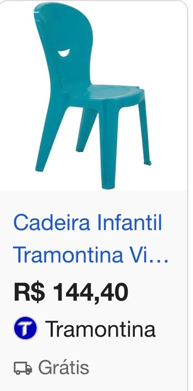 Mesa com cadeira Infantil Tramontina  - Foto 5
