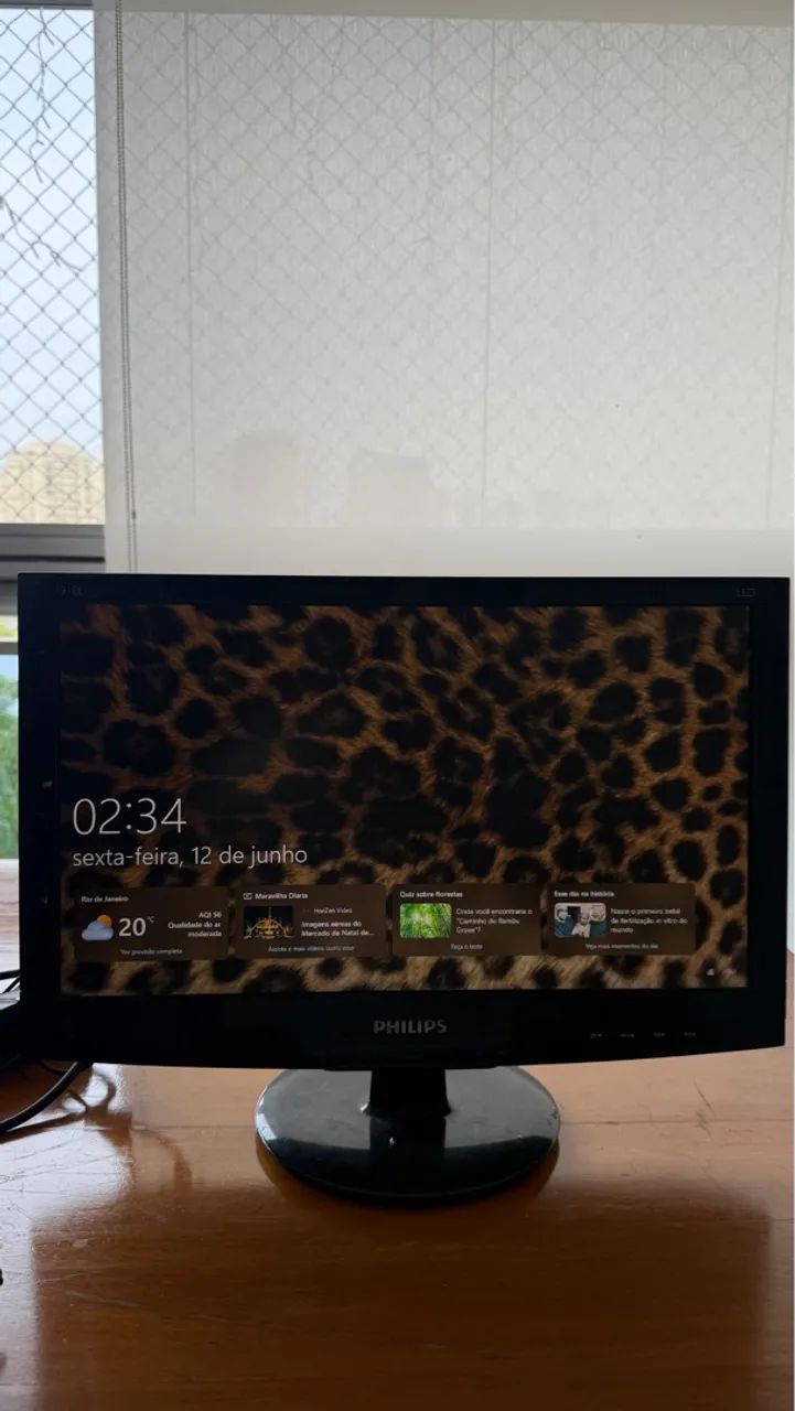 Monitor Philips Led 19 polegadas modelo 19IEL Lcd saida serial - Foto 4