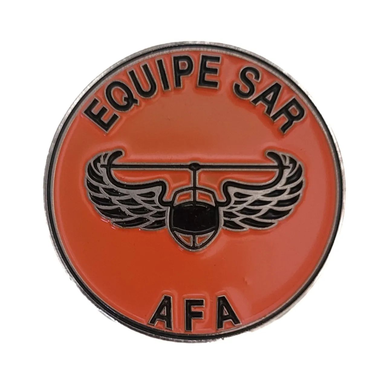 Moeda Challenge Coin Equipe SAR - AFA - Foto 2
