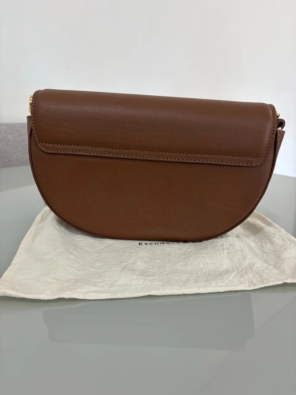 Bolsa escudero em couro nova  - Foto 3