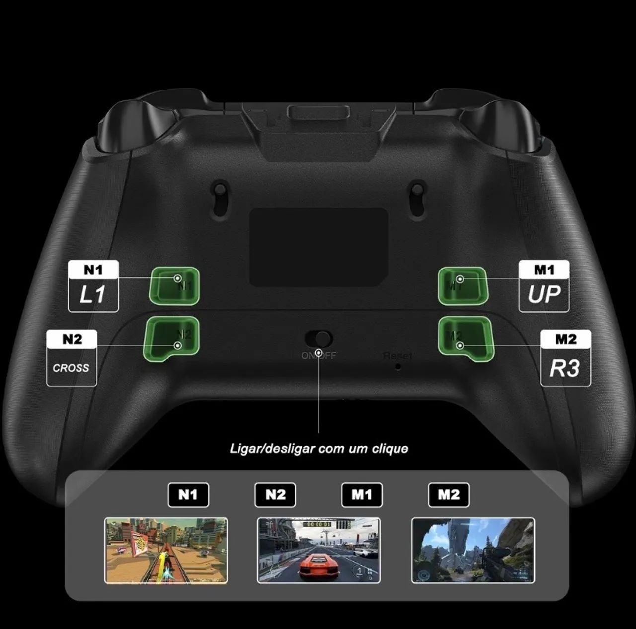Controle para Xbox e Pc | Qrd Ferrox com analógicos Hall effect - Foto 3