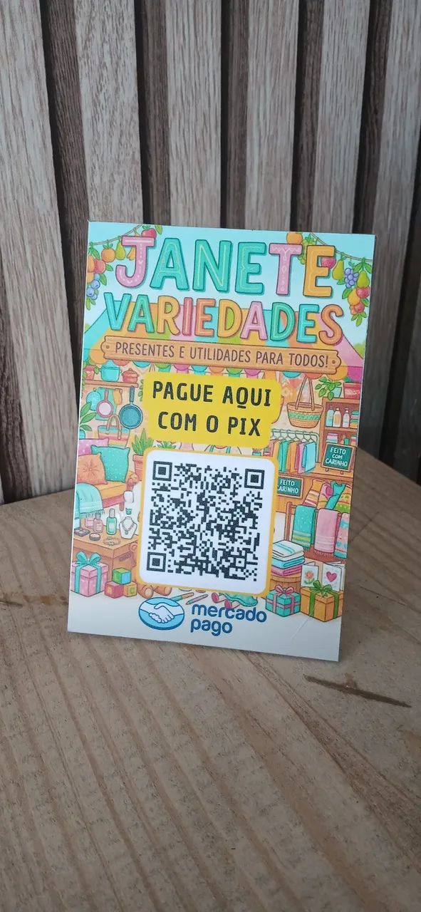Plaquinhas PIX e de Conexões