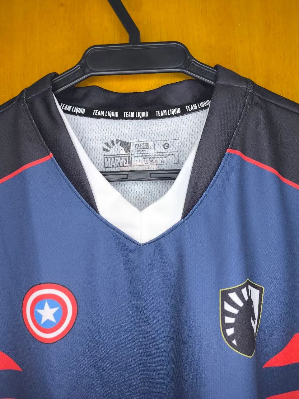 Jersey Team Liquid MARVEL Capitão América  - Foto 2